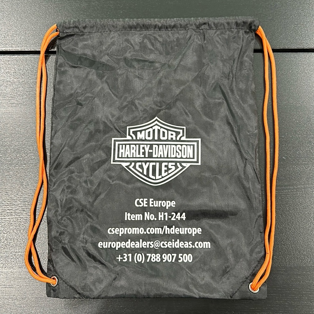 Harley-Davidson Nylon Drawstring Backpack - image 2